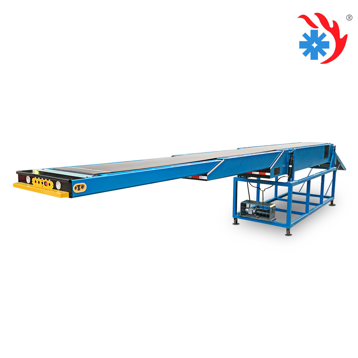 banda transportadora s portable  telescopic conveyor system for truck load and /unload motor driven belt conveyor automatic