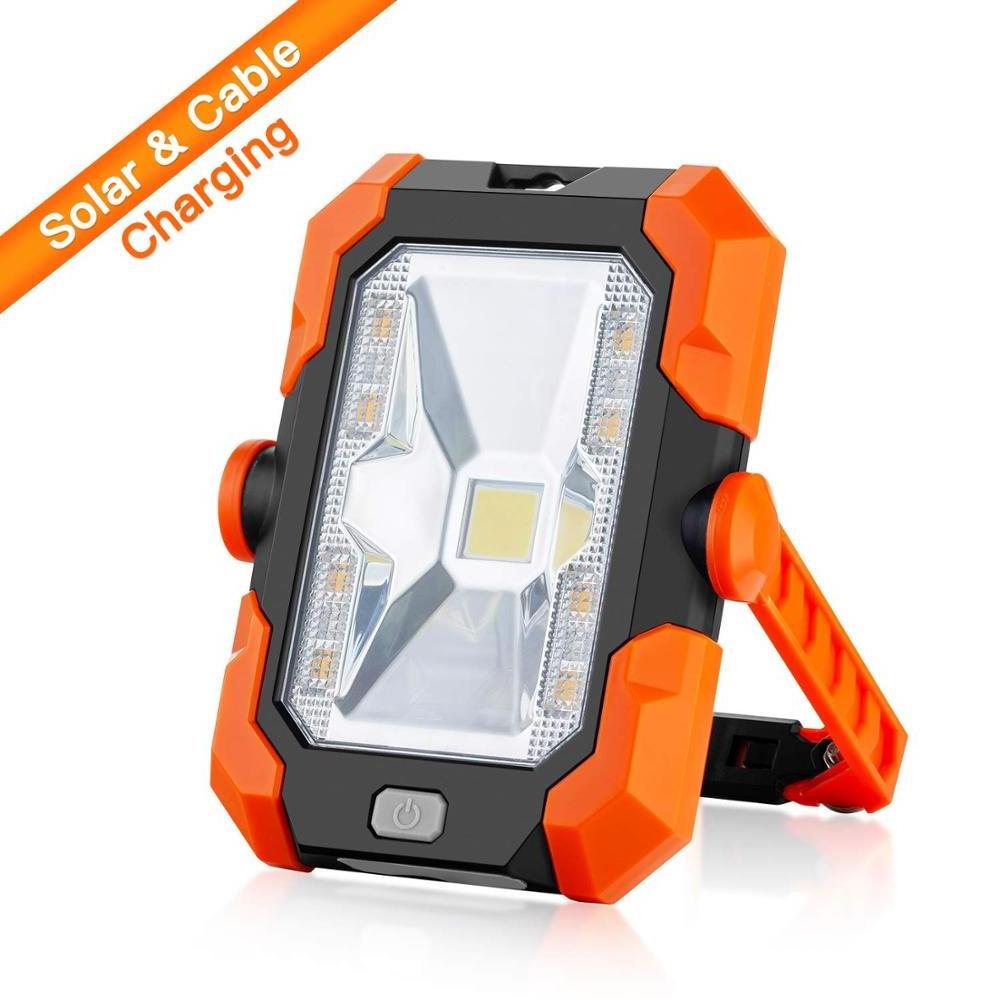 Super bright solar camping lamp portable rechargeable led light for camping