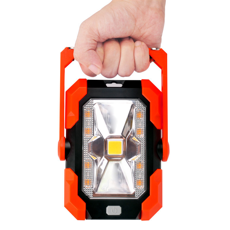 Ultra Bright Portable COB Rechargeable Magnetic Solar LED Flood Light Work Light