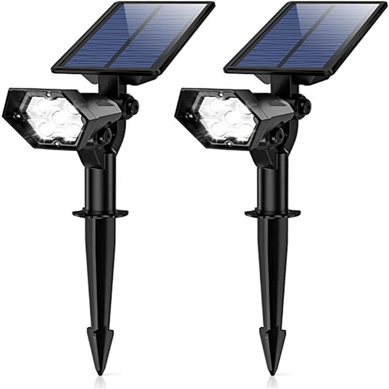 Dropshipping Solar Powered LED Garden Lamp Super Bright Spotlight for Park