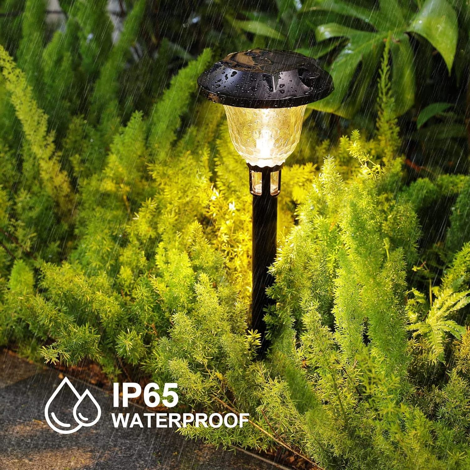 New solar garden light RGB IP65 Waterproof decorating for yard garden