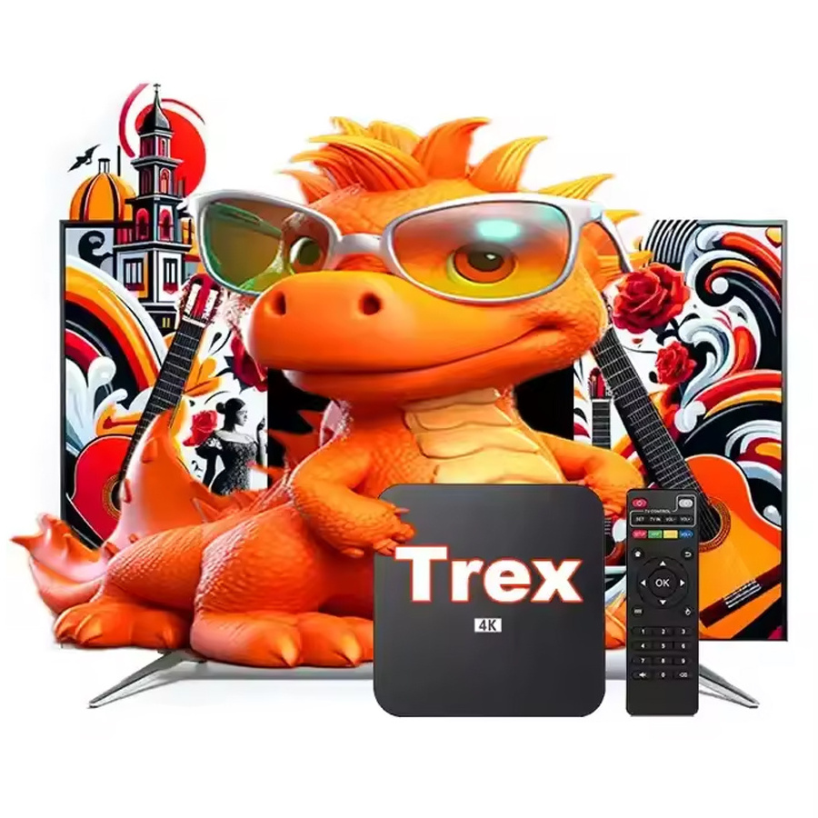 Trex IPTV Super Stable Server 4K Premium IPTV Free Test M3u Reseller panel Free 4K Live VOD Smaters Android Code trex iptv