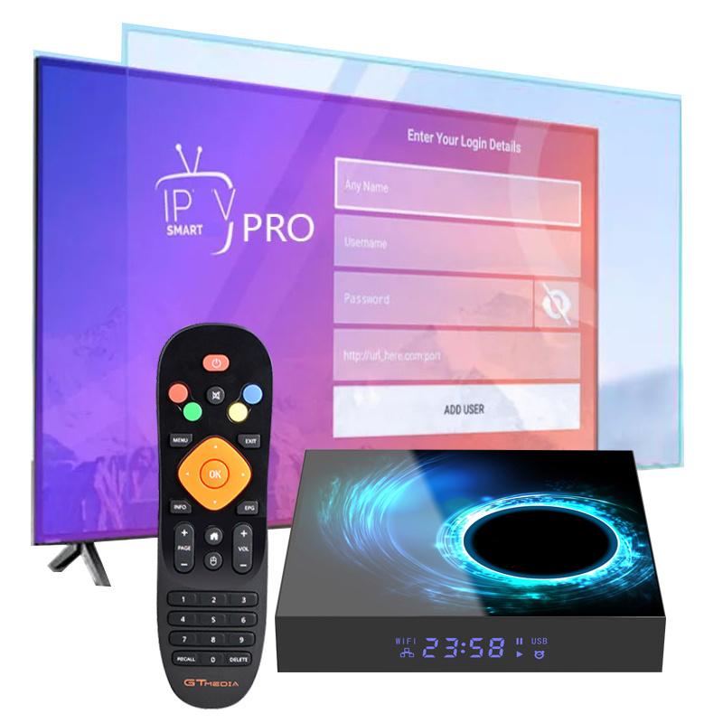 Reseller IPTV STB Subscription Free Test Canada USA UK Netherlands German Poland 4KOTT TREX  M3U Smart IP TV Box