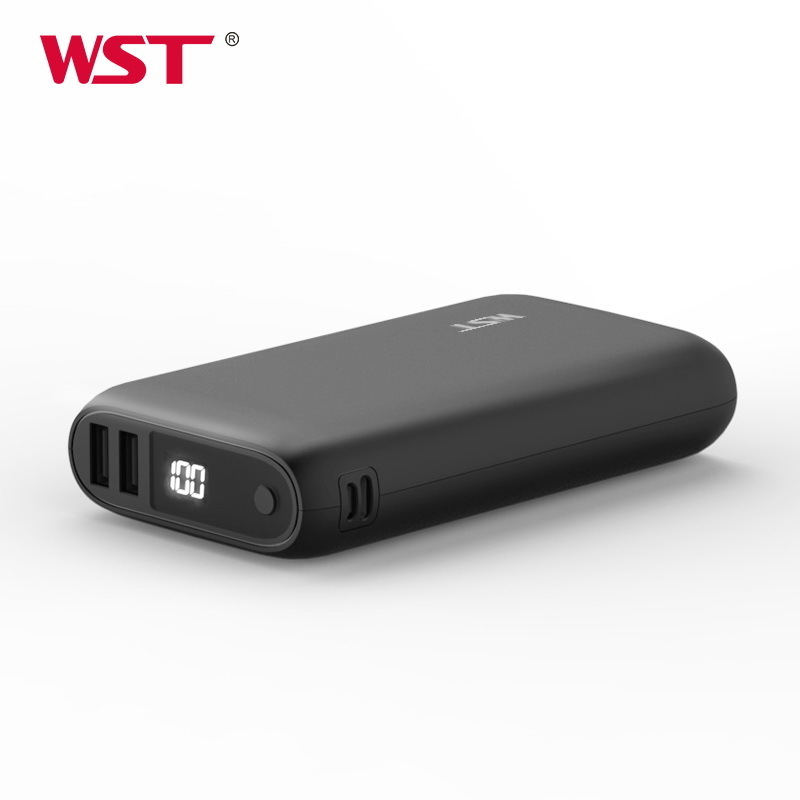 WST 12 Months Warranty High Capacity Power Banks Li-ion Battery 20000mah Mobile Mini Power Bank Portable Charger