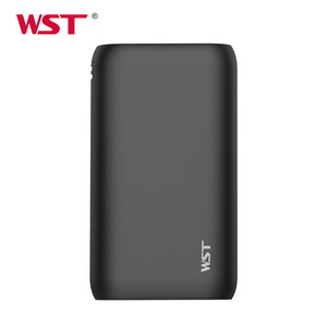 WST 12 Months Warranty High Capacity Power Banks Li-ion Battery 20000mah Mobile Mini Power Bank Portable Charger