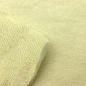 Aramid Single Fleece Fabric Knit Weft Aramid Fiber 1313 One Side Brush Aramid Anti Pilling Fleece Fabric for Garment Blanket