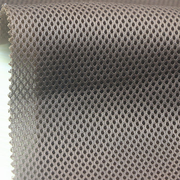 3D Mesh Fabric 100 Polyester Warp Knit Flow Honeycomb Air Breathable Royal 3D Sandwich Mesh fabric for Pillow Chair Mattress