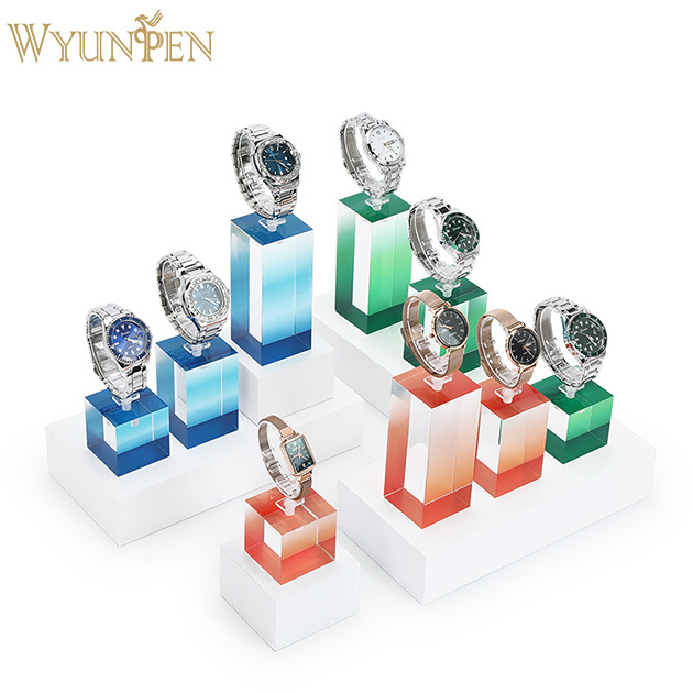 WYP High Quality Acrylic Watch Display Stand for Store and Retail Window Display