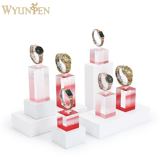 WYP High Quality Acrylic Watch Display Stand for Store and Retail Window Display