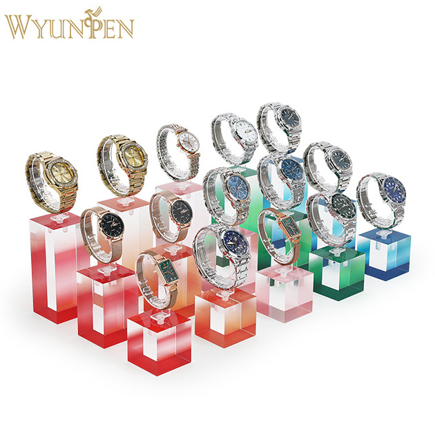 WYP High Quality Acrylic Watch Display Stand for Store and Retail Window Display