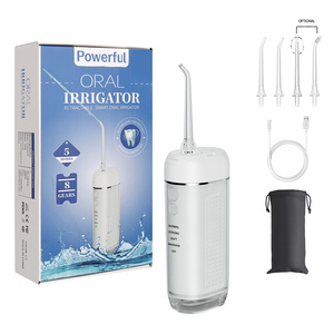 Portable Mini rechargeable oral irrigator power electric dental water flosser for oral care