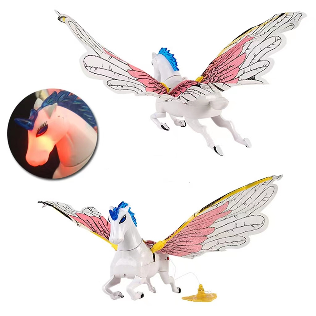 Electronic Flying Eagle Toy, Sling Hovering Small Animal Toys With Sound Lights Flying Bird Toy//