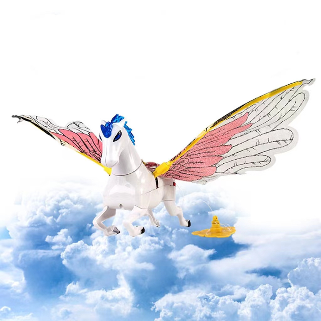 Electronic Flying Eagle Toy, Sling Hovering Small Animal Toys With Sound Lights Flying Bird Toy//