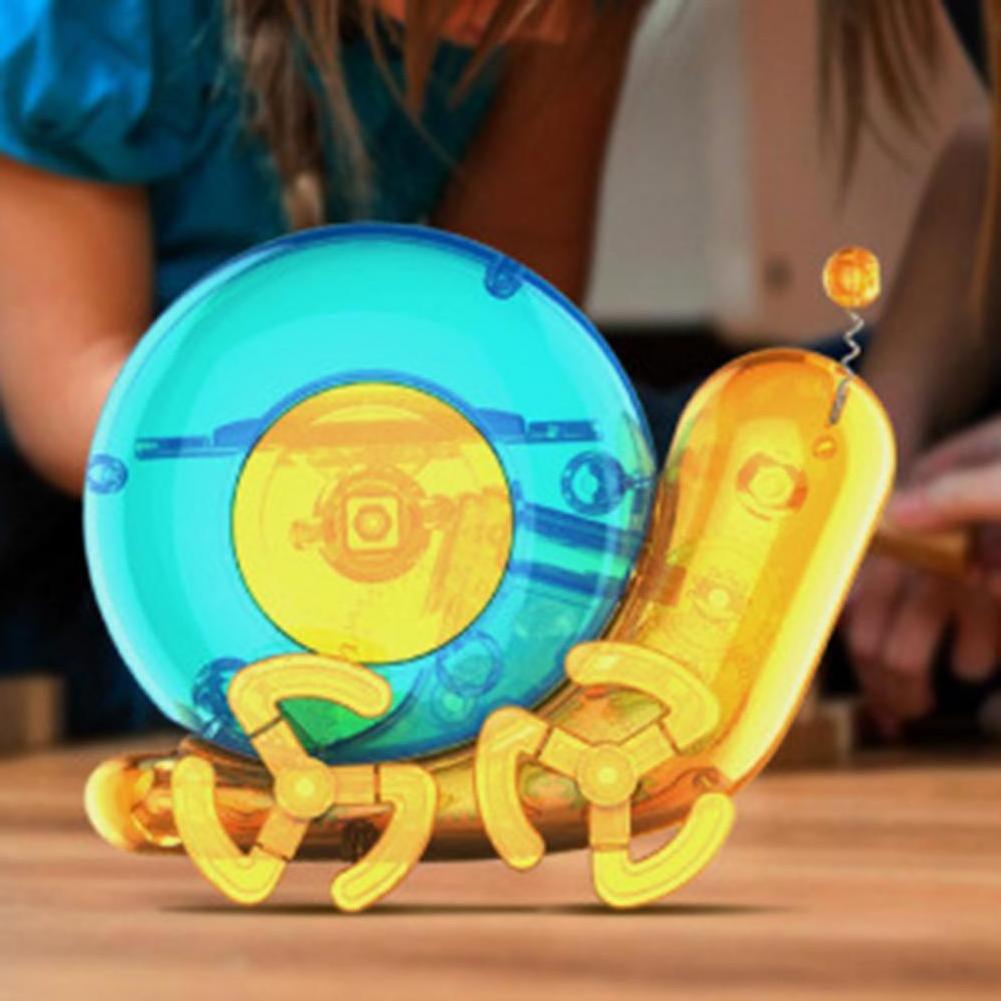 Solar Kids Toys, Assembly DIY Educational Toys Snail Orangutan Robot Solar System Toy//