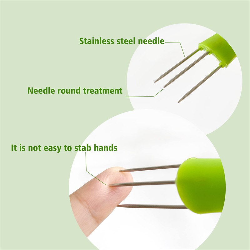 Jar Pickle Holder Stainless Steel Fridge Fork Condimen Pickle Fork Grabber Kitchen Gadgets