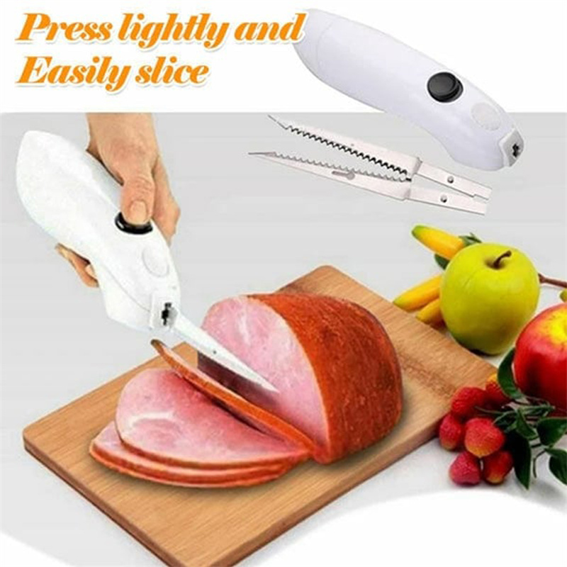 Wholesale Bread Pastry Meat Automatic Kitchen Cutting Tools Serrated Cordless Meat Cutting Bread Electric Knife