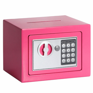 Safe Piggy Bank With Lock, Metal Password Electronic Kids Safe Money Saving Box//