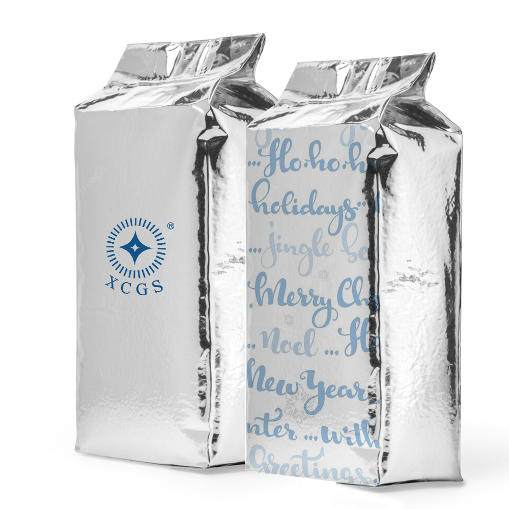 Chemical Fertilizer Packaging Bags Side Gusset Aluminum Foil 25 Kg Moisture-Proof Heavy Load Bag