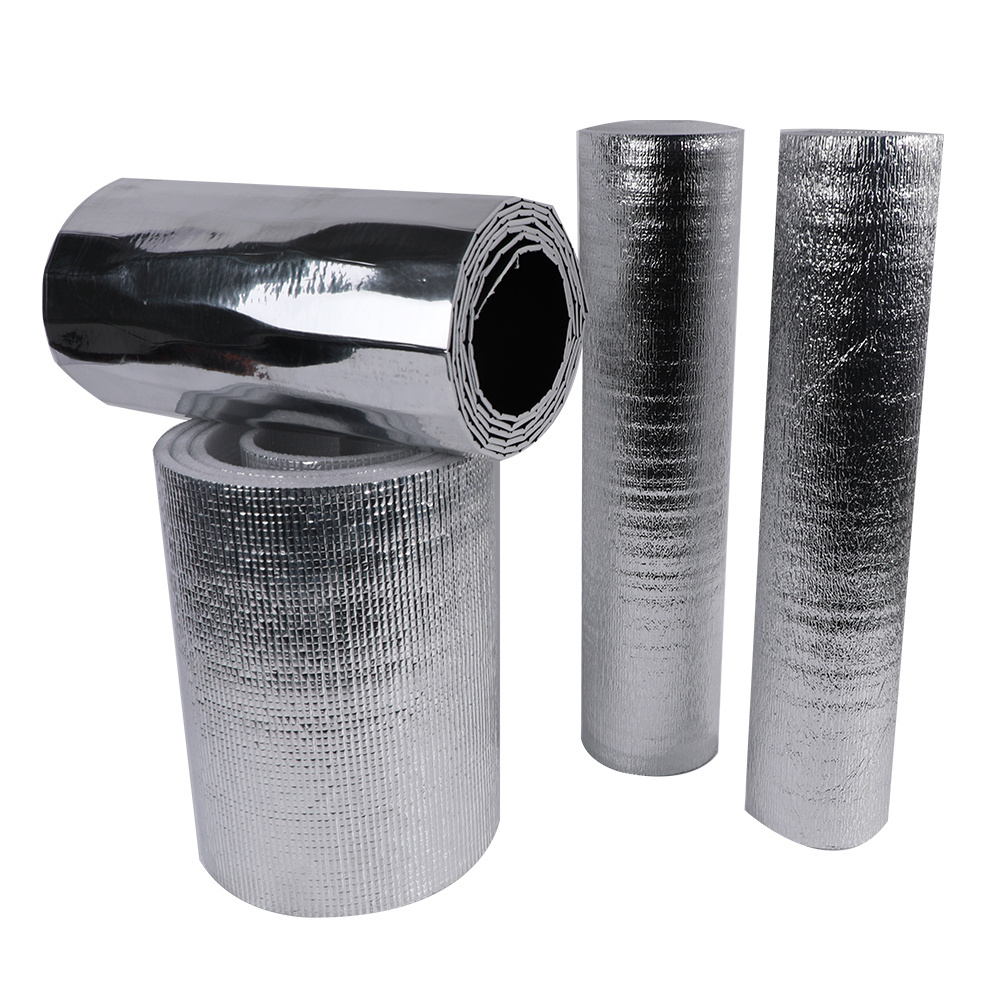 Hot Selling Roof Heat Foil Insulation Aluminum Foil Reflective Insulation Roll Insulation Sheets Thermal Shield Building Roll