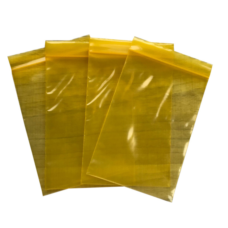 Custom Size ESD PE Bag Anti-static Self Adhesive Shielding Bag Clear Zipper Bag For Electronic