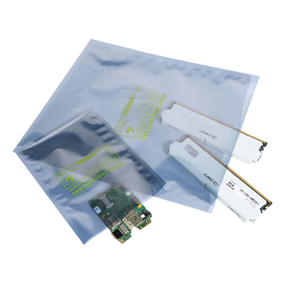 Custom ESD Shielding Packaging For Hard Disk Drive Anti-Static Barrier Packaging Bags