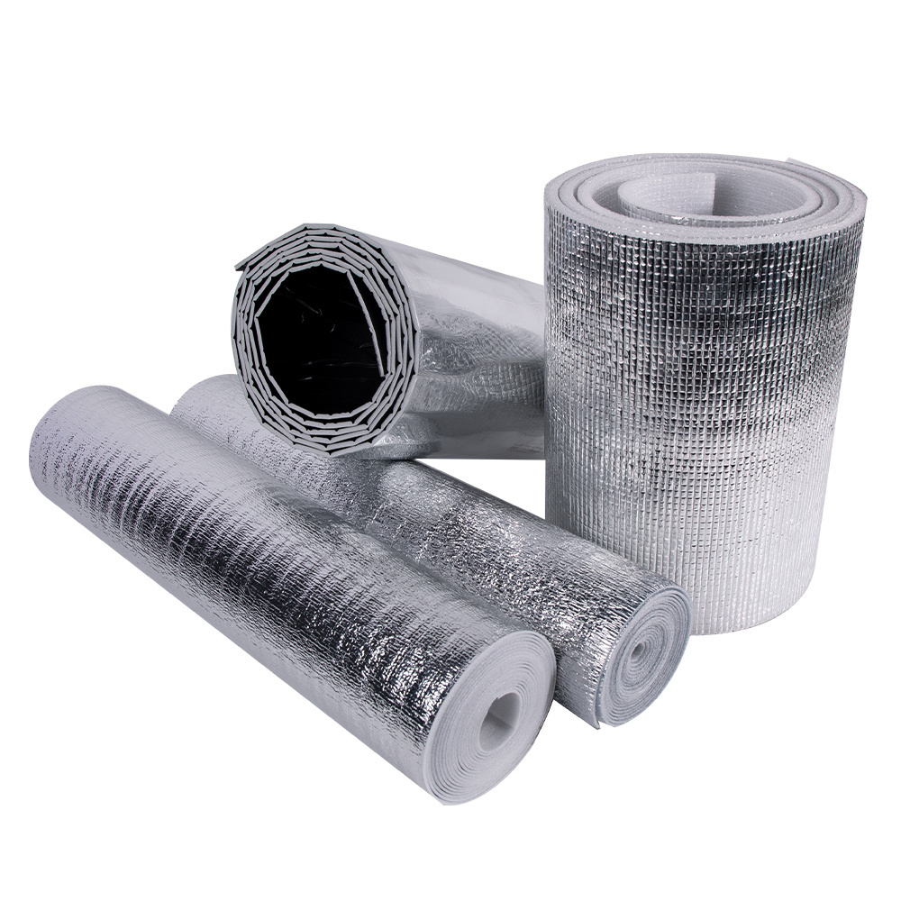 Hot Selling Roof Heat Foil Insulation Aluminum Foil Reflective Insulation Roll Insulation Sheets Thermal Shield Building Roll