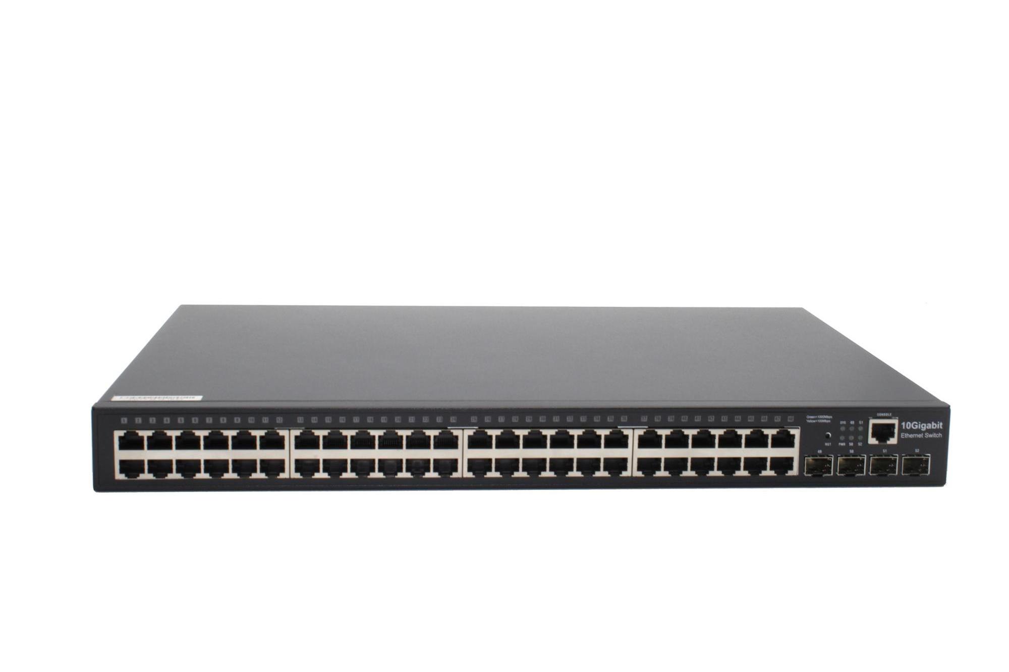 48 Port POE Switch 10g Sfp 48 Port Gigabit L3 Managed Network Ethernet Switch