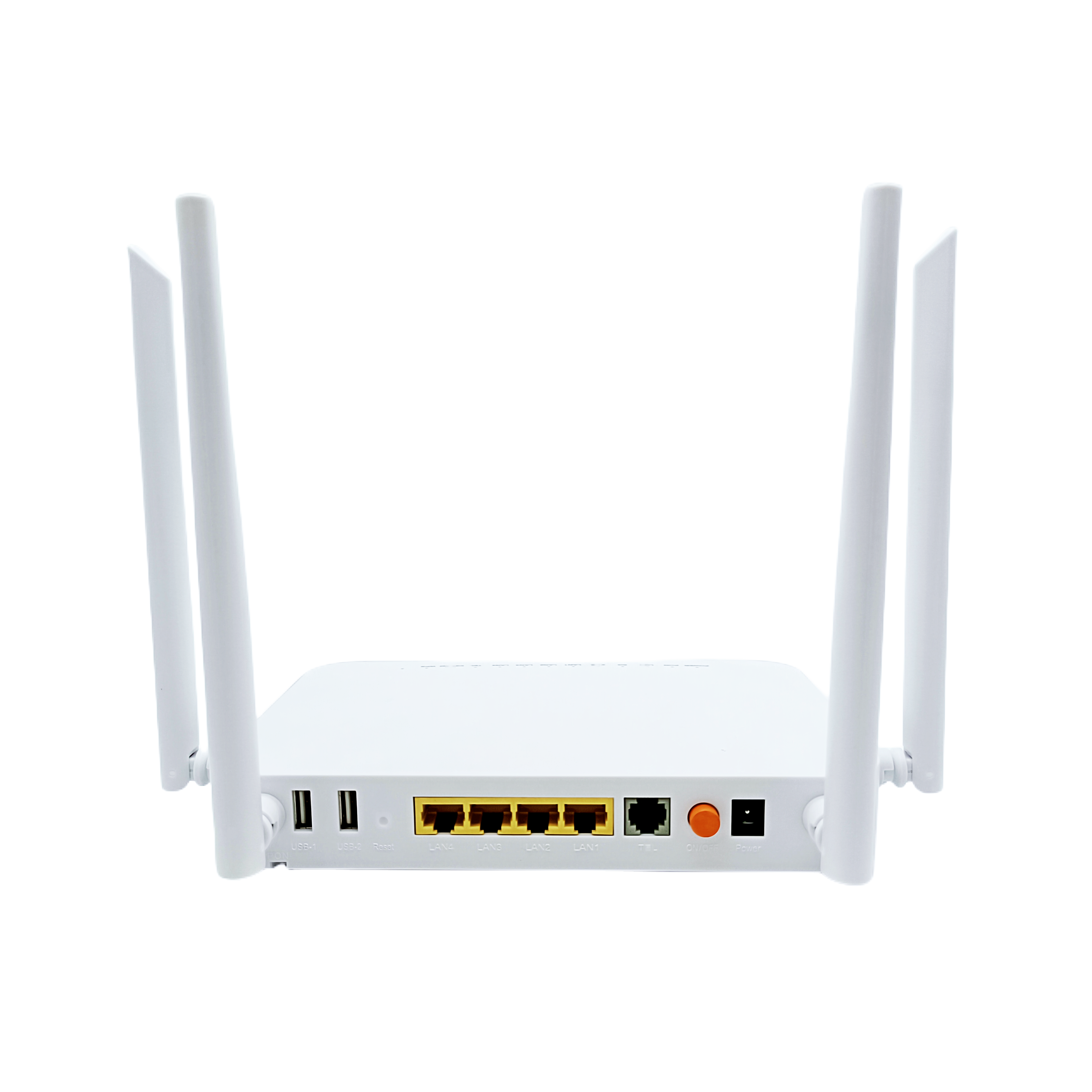 Dual Band  AC WIFI ONU XPON 4GE+POTS+2USB+WIFI 5G 5dBi 4 WiFi Antennas