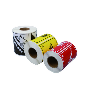 factor direct wholesale logo colour custom thermal continuous labels 80*100 security seal sticker label security