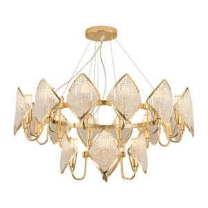 Hanging Crystal Lighting Fixtures Modern Zhongshan Pendant Light For Living Room Dining Room