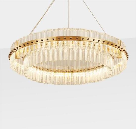 Luxury crystal chandeliers modern glass hanging lamps decorative ceiling lighting pendant chandelier lights