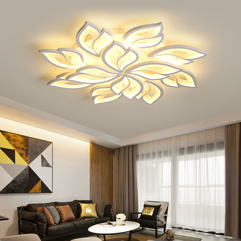 Wholesale simple modern classic acrylic living room hotel surface ultra-thin led ceiling light & ceiling lamp