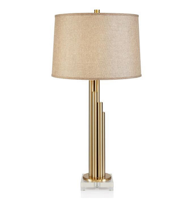 Classic fancy led restaurant table lamp modern