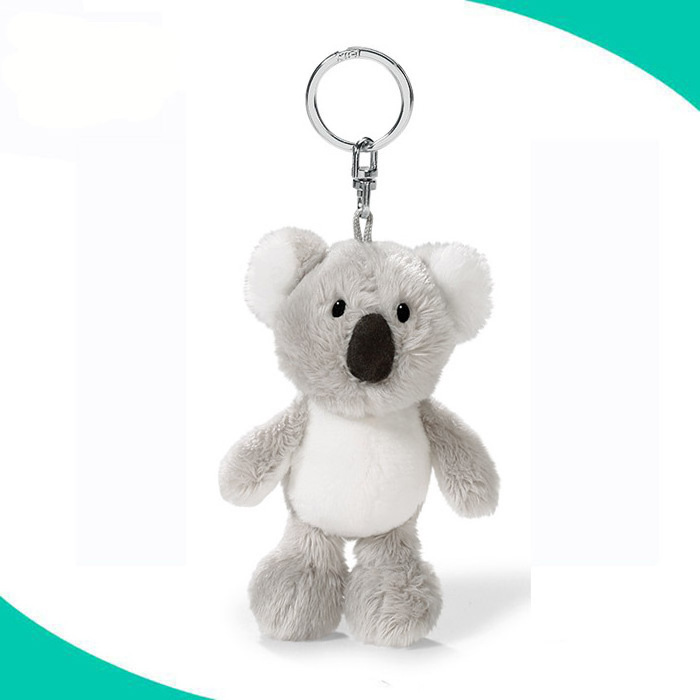 Wholesale custom China 10cm mini koala clip toy stuffed koala bear cute soft koala plush toys