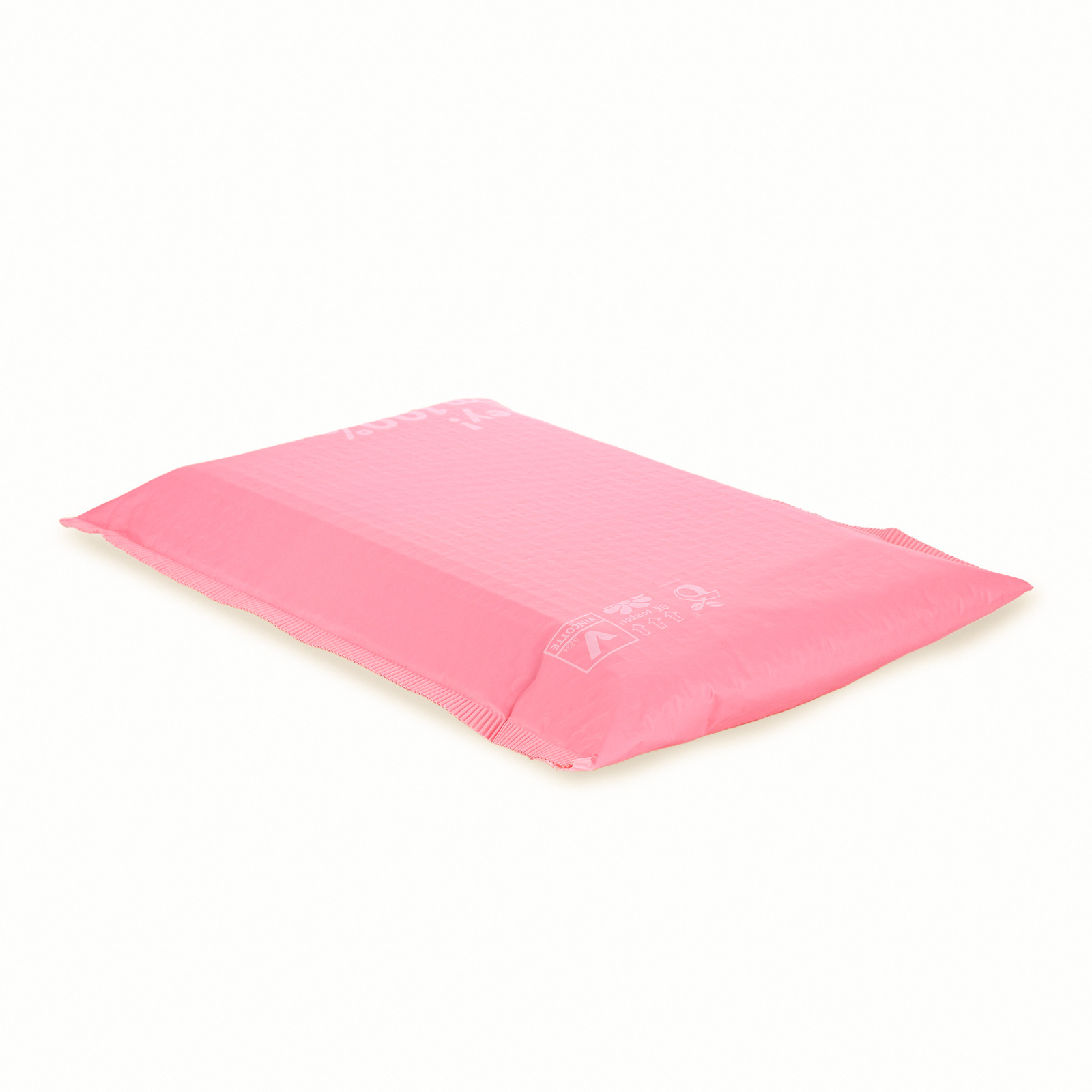 Custom Eco Friendly Biodegradable Packaging Printed Compostable Padded Envelopes Cute Large Pink Bubble Mailer Shipping Bags