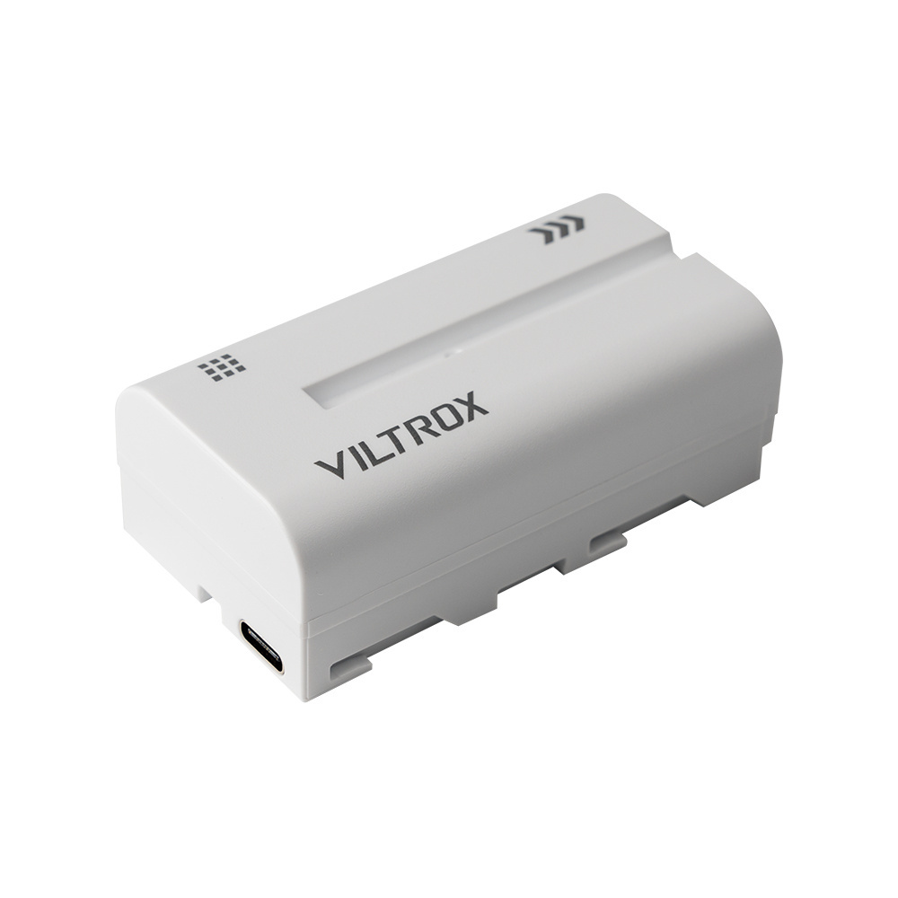 VILTROX NP-F550 1 Pack 2200mAh Compatible with Godox Neewer Led Video Light/Camera Monitor Replacement Sony Battery