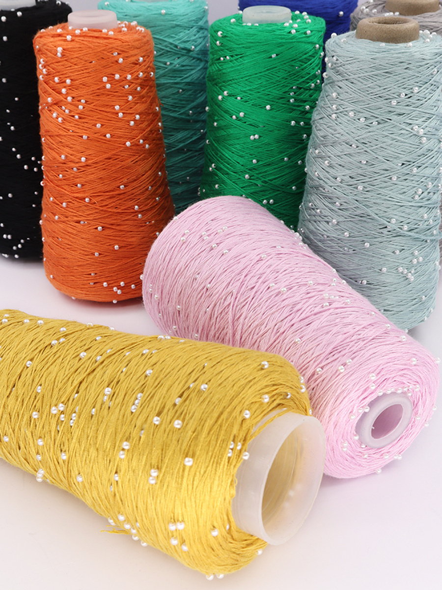 6 ply Pearl mercerized cotton pure cotton fine wool crochet thread bead thread DIY hand knitted thread