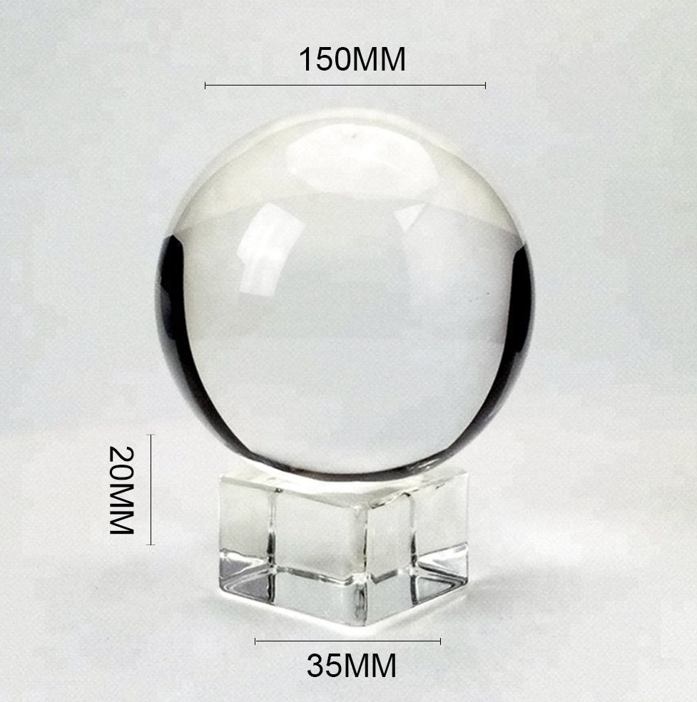 Honor Of Crystal Hot Selling Small Crystal Ball Sphere Glass Stand 3d Laser Engraving Crystal Ball