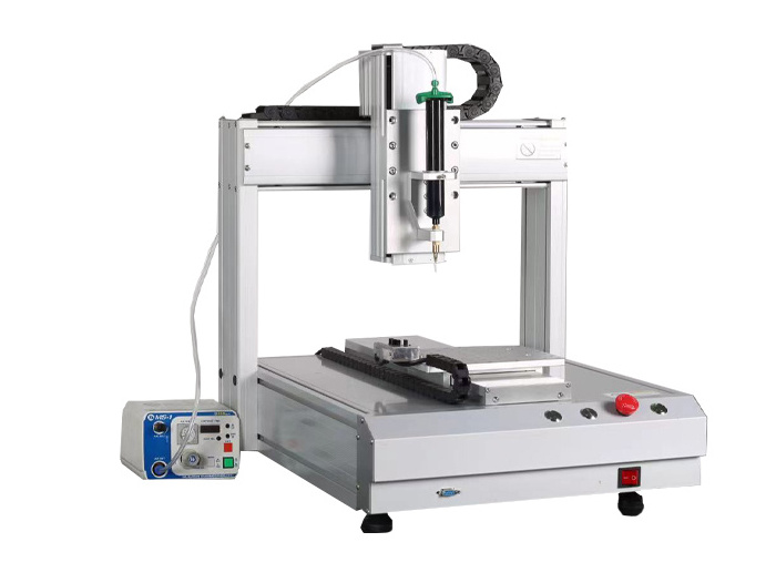 xyz three axis desktop hot melt adhesive gluing pasting machine glue applicator dispenser