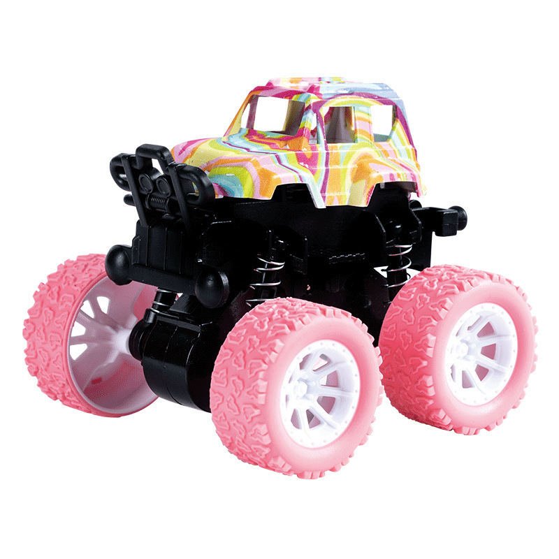 2023 Children's Simulation Crash Resistant Off-road Vehicle Inertia Car Boy Toy Big Wheel 4wd Vehicle Hot Sale