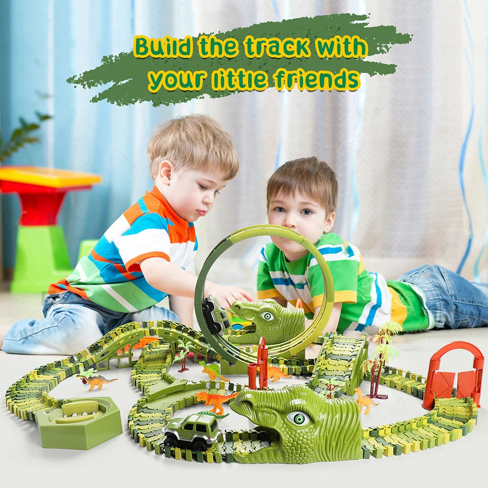 Custom Multifunctional Fishing Educational Classic Railway Toys Wooden Train Track Children Toy Train Track