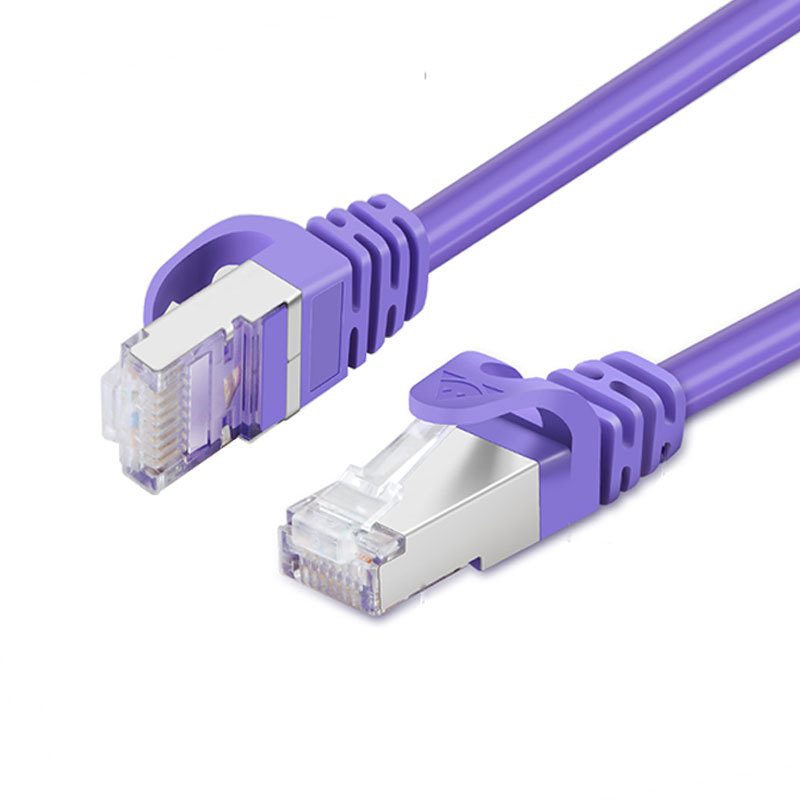 10-Gigabit High-Speed Oxygen-Free Copper 8-Core Shielded Cat7 Network Cable Industrial RJ45 Cat7 Ethernet Cable