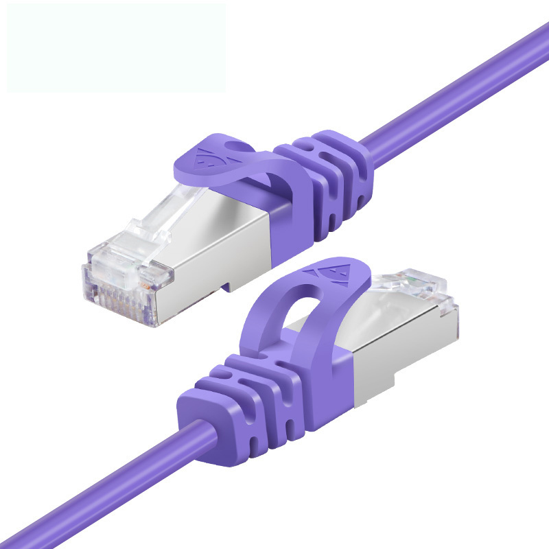 10-Gigabit High-Speed Oxygen-Free Copper 8-Core Shielded Cat7 Network Cable Industrial RJ45 Cat7 Ethernet Cable