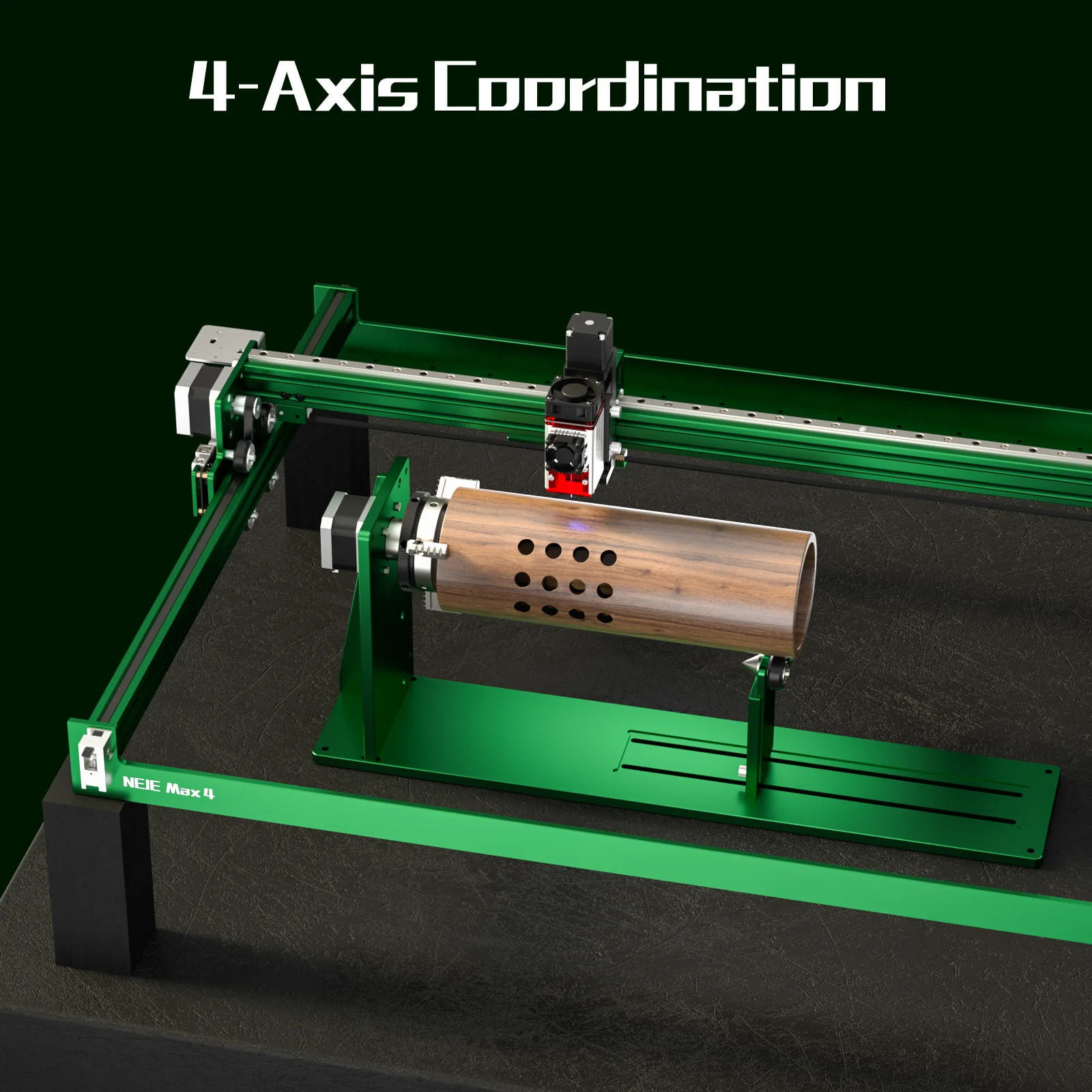 2023 NEJE Max 4 A40640 80w Laser Engraver CNC Metal Stone Acrylic Woodworking DIY  Printer Carving Engraving Machine