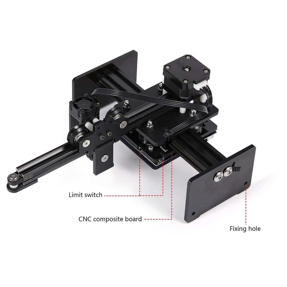 2021 newest popular B25425 mini 10w Small desktop rubber stamp making machine wood laser engraving engraver machine price