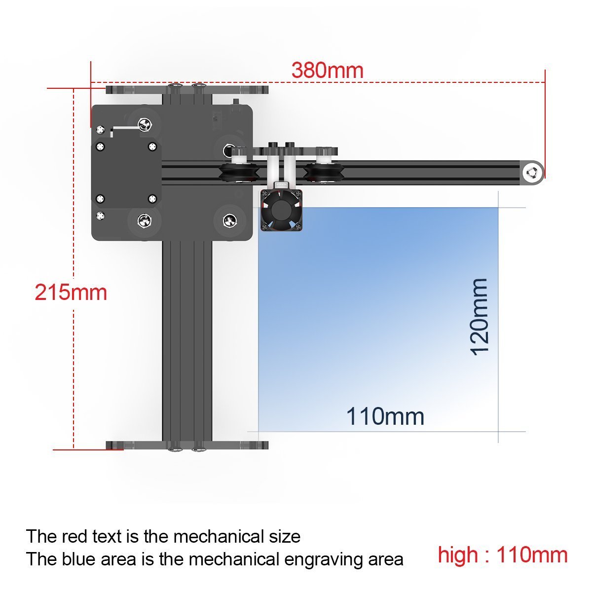 2021 newest popular B25425 mini 10w Small desktop rubber stamp making machine wood laser engraving engraver machine price