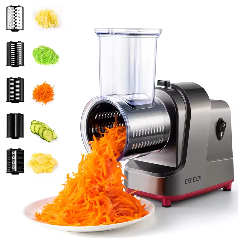 Fromage Lectrique Grater Machine Electronic Salad Maker Large-caliber Vegetable And Fruit Shredder