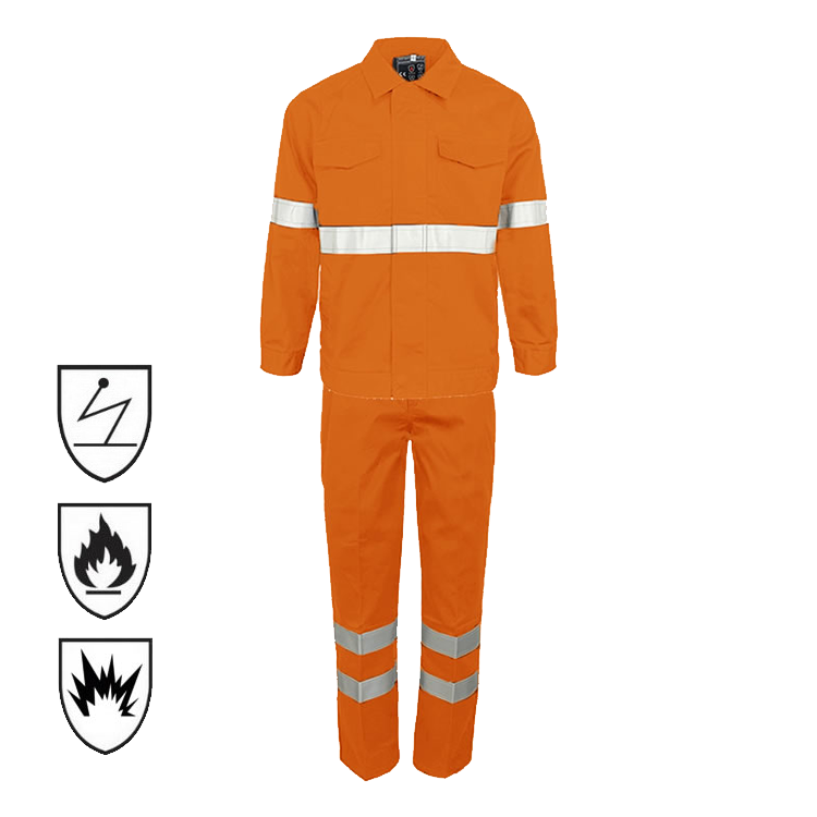 Factory Supply Two Piece Nomex Welder Labor Protective Maintenance Construction Worker Uniform