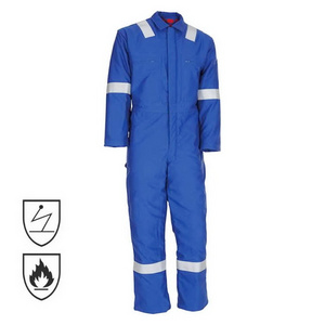 Factory Supply Boiler Suit Coverall Offshore Fireproof Work Clothing Workwear