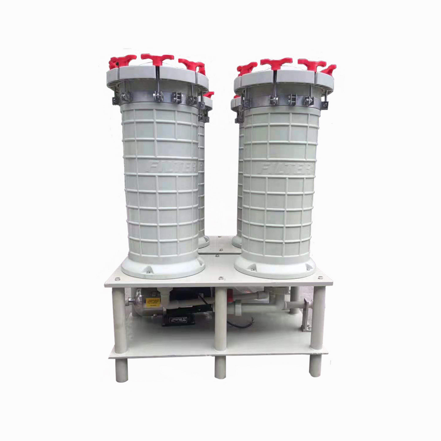 China Supplier Precision Electroplating Double-tower Copper Filter Chemical Water Activated Carbon Filter